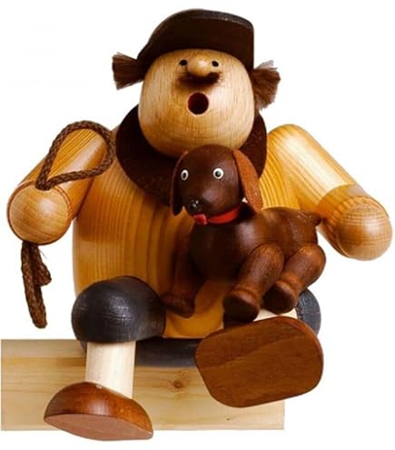 Amazon.co.jp: KWO 煙出し人形 ゴルファー 19cm ドイツ製 21593